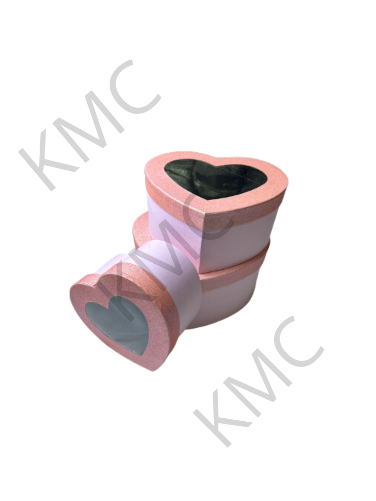 BOX CORAZON BRILLOSO